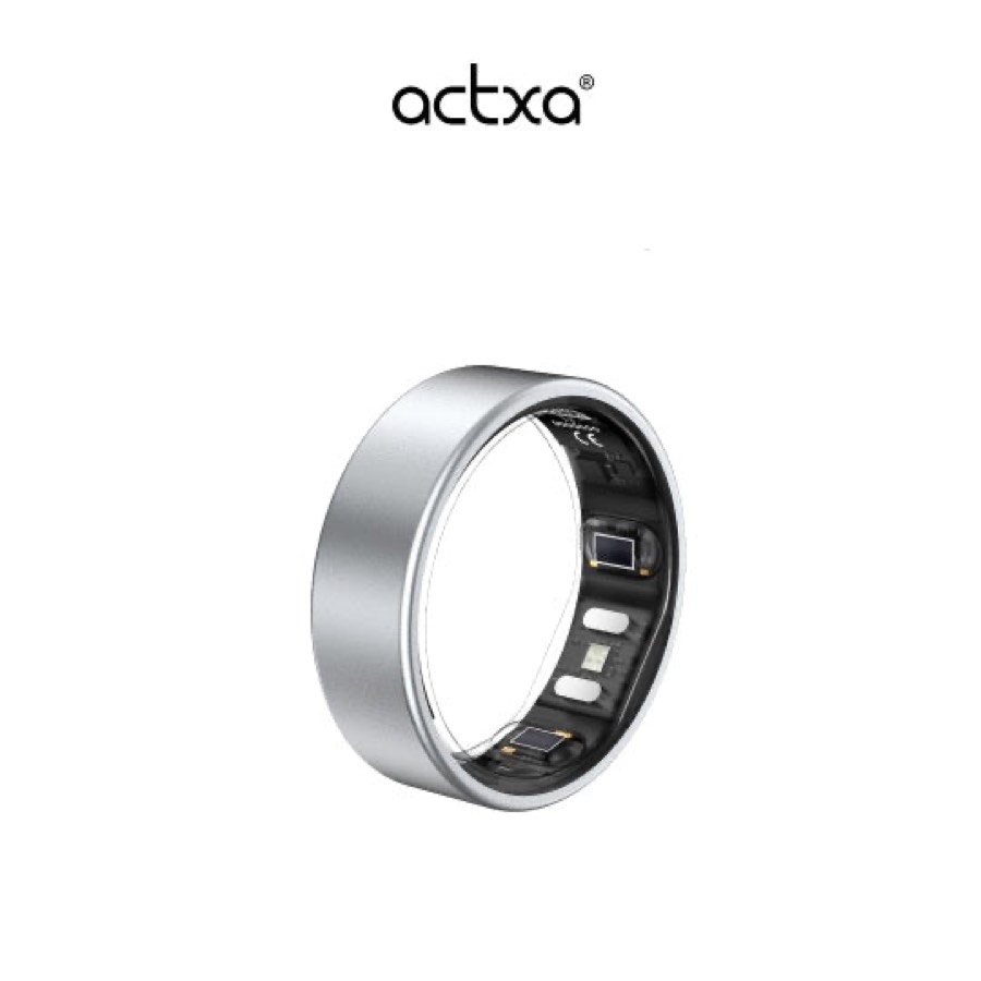 Actxa Core Smart Ring - Silver Size 9