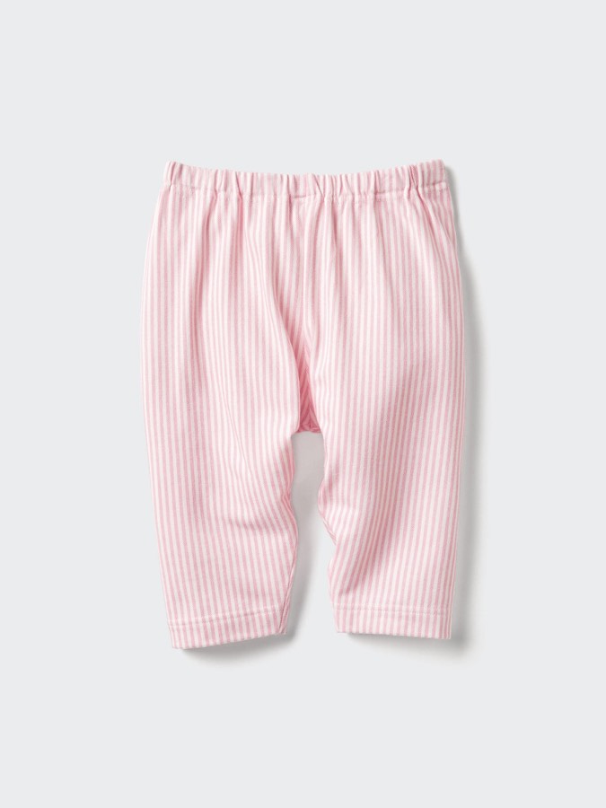 Airism Cropped Leggings Relaxed Fit Striped