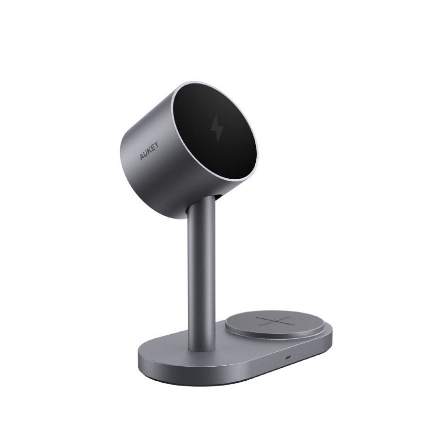 Aukey Magfusion lc-mc213 2x 2-in-1 qi2.2 Fast Wireless Charging Station