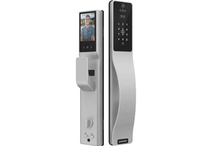 Auslock A519 Smart Push Pull Space Alloy Silver