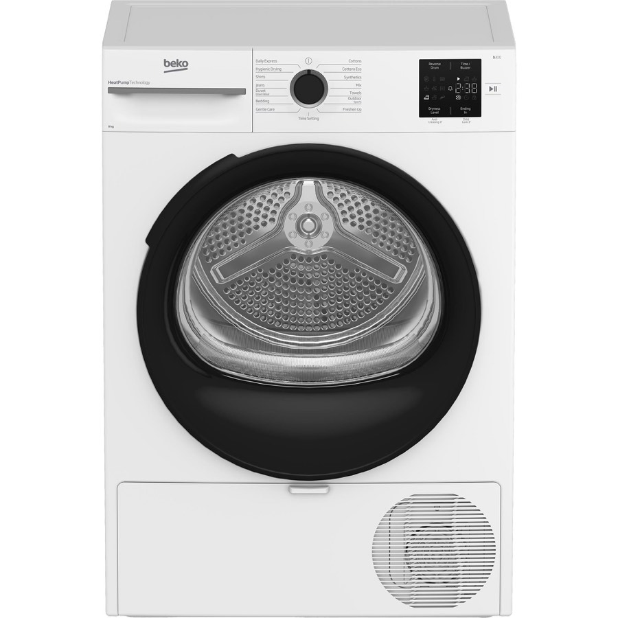 Beko bdpb8010w 8kg Heat Pump Condensor Dryer