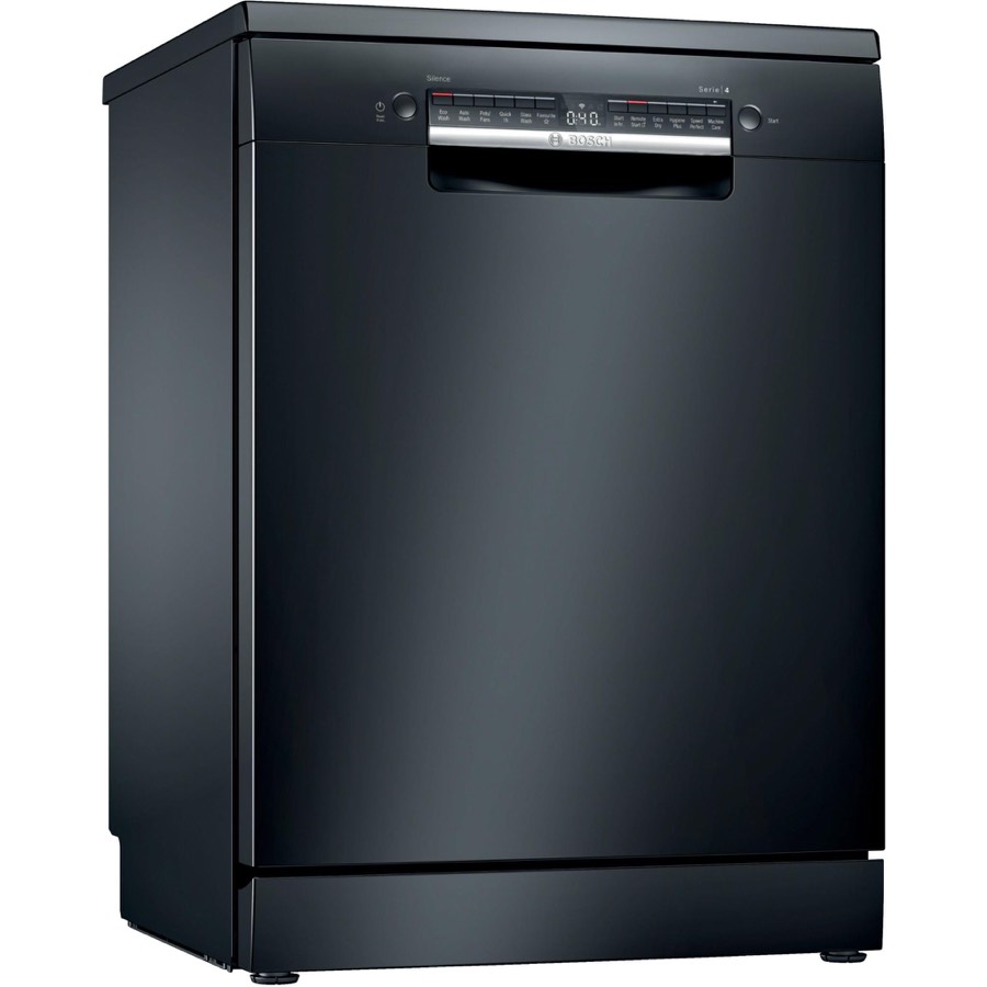 Bosch sms4hvb01a Series 4 14-place Setting Freestanding Dishwasher Black