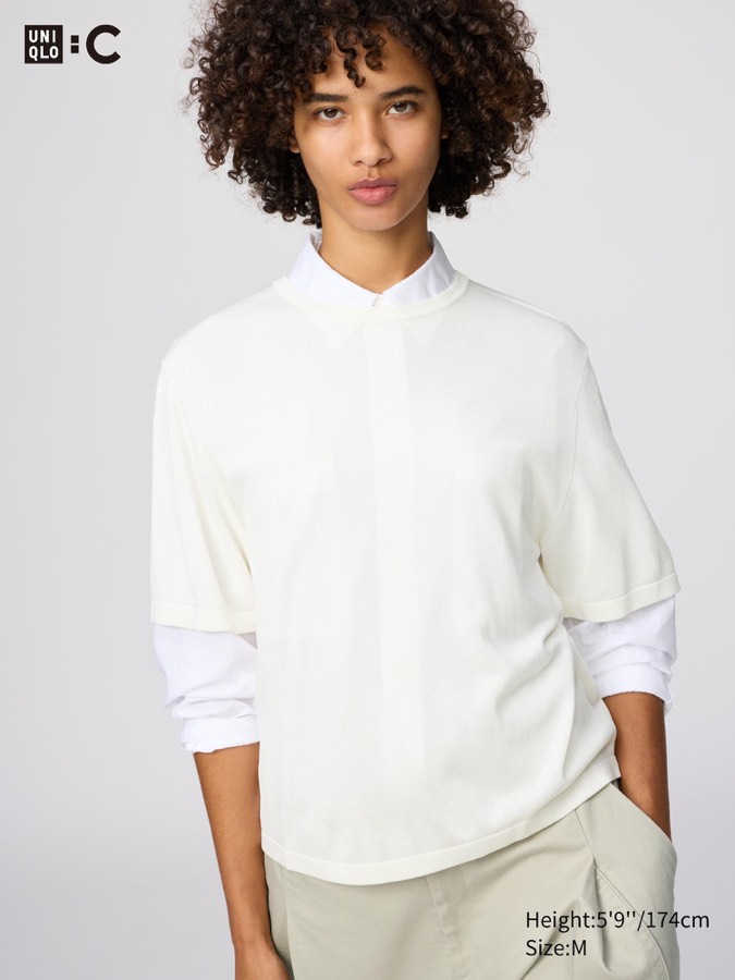 Boxy Knitted T-shirt