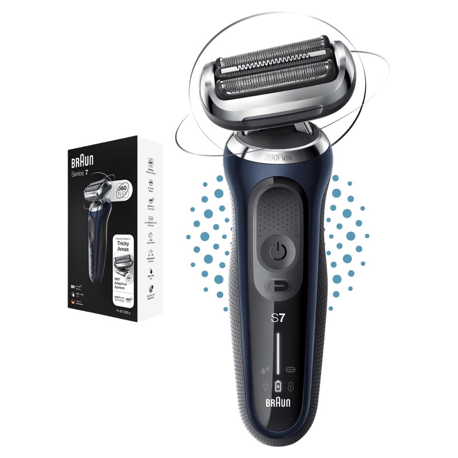 Braun 71-b1000s Series 7 Wet & Dry Electric Shaver Blue