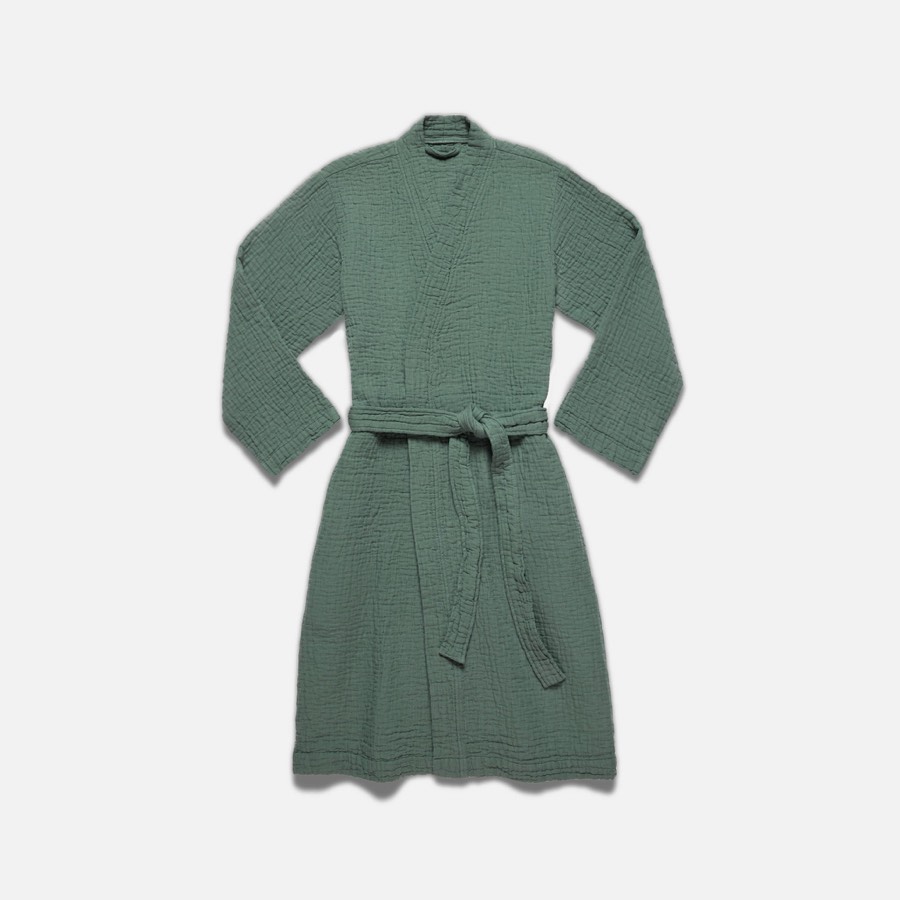 Breezeweave Crinkle Cotton Robe - Last Call