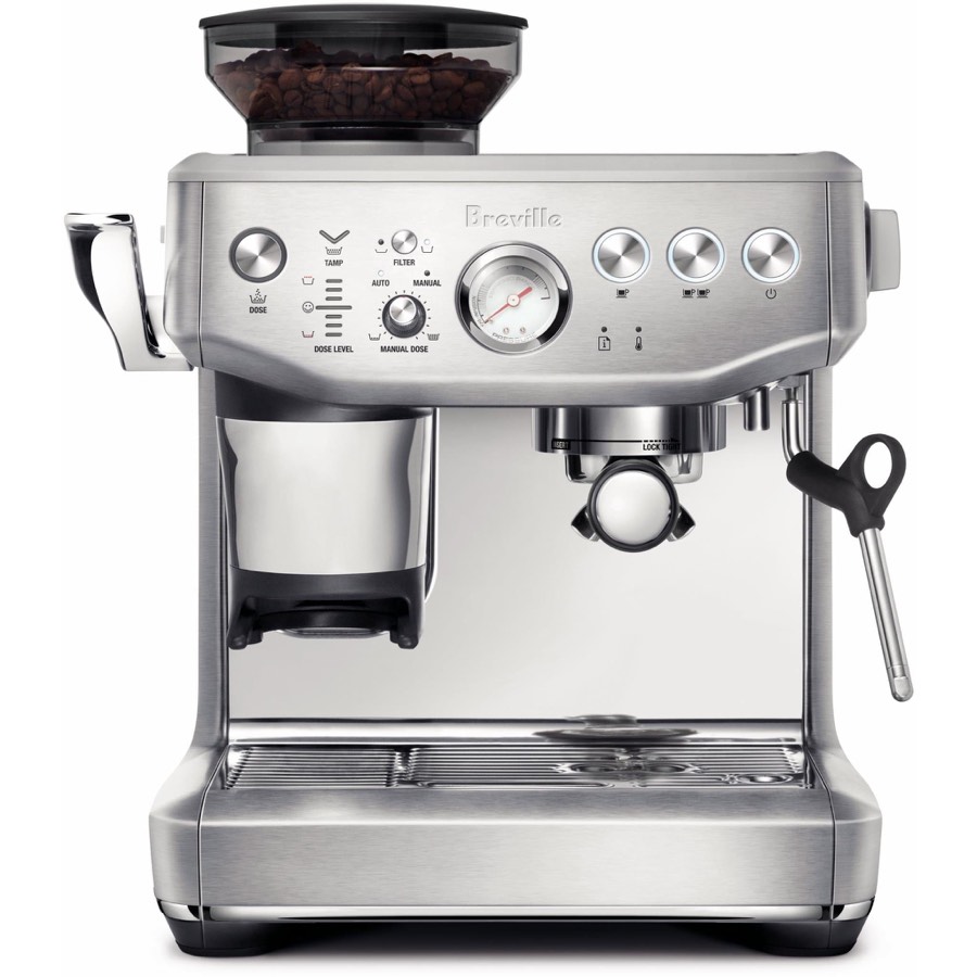 Breville the Barista Express Impress Manual Coffee Machine Stainless Steel