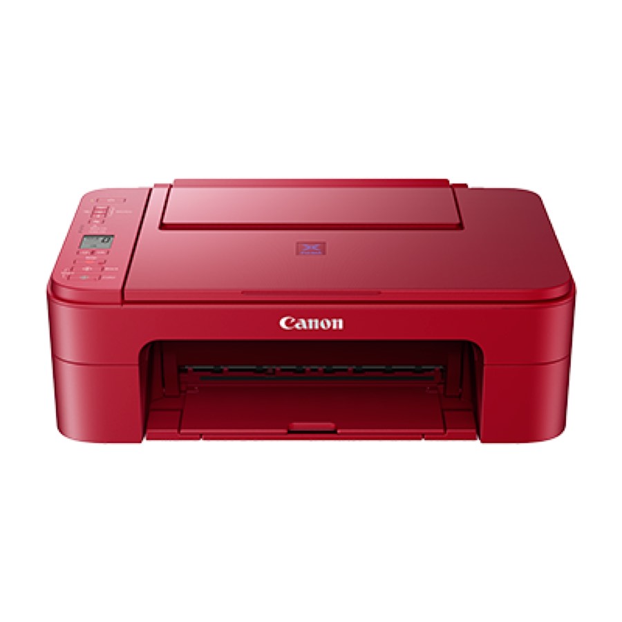 Canon E3370 Inkjet Aio Printer Red
