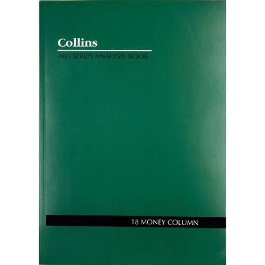 Collins Debden A60 Series Analysis Book 18 Money Column Feint