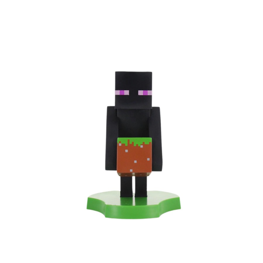 Minecraft Enderman Holdems Mini Cable Guys Phone Stand and Device