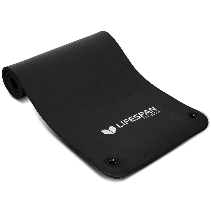 Cortex Yoga Mat 1.8m 0.6m 15mm in Black