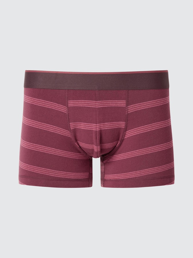 Cotton Boxer Briefs Low Rise Striped