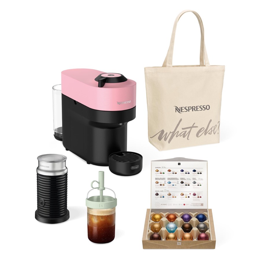 De'longhi Nespresso Vertuo Pop ENV90PAE Capsule Coffee Machine Value Pack