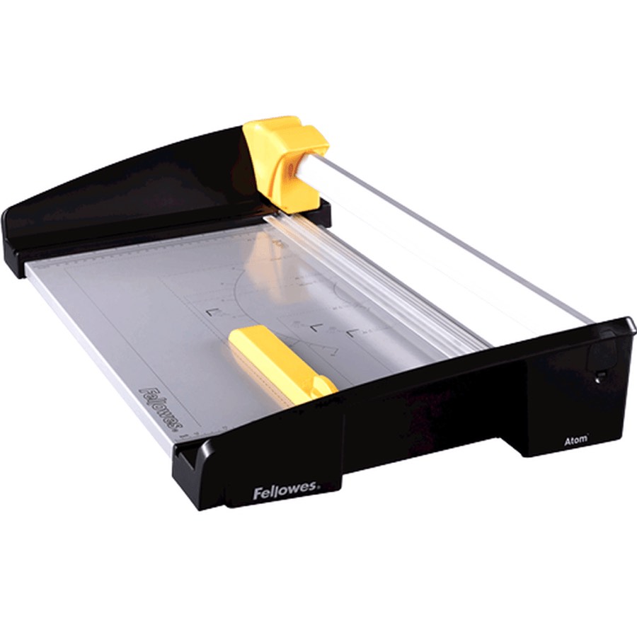 Fellowes Atom Rotary Trimmer 30 Sheet A3 Paper Cutter Black
