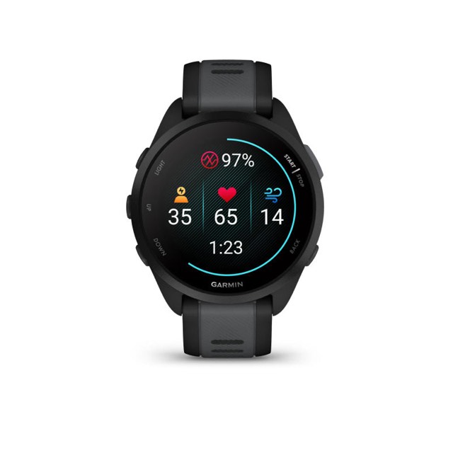 Garmin Forerunner 165 Smartwatch Black Slate