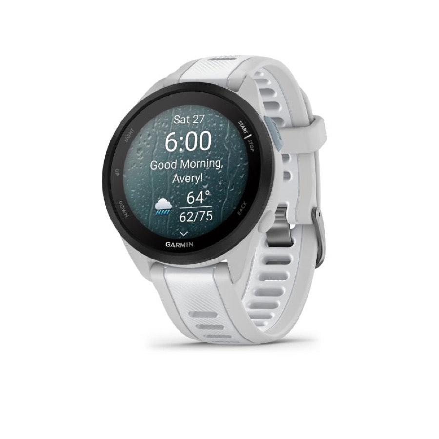 Garmin Forerunner 165 Smartwatch Mist Gray Whitestone