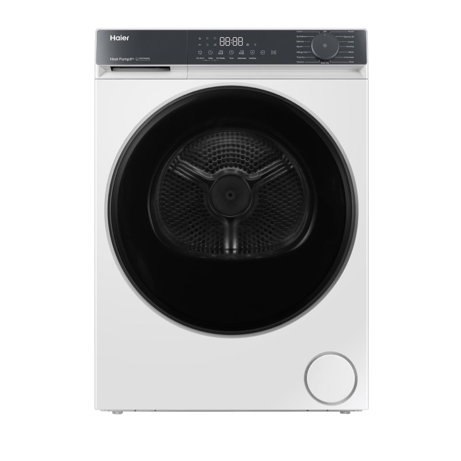 Haier hdhps80kw1 300 Series 8kg Heat Pump Dryer White