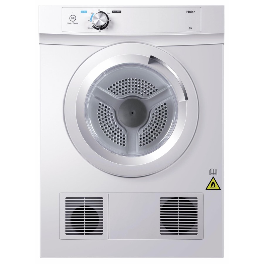 Haier hdv60a1 6kg Sensor Vented Dryer