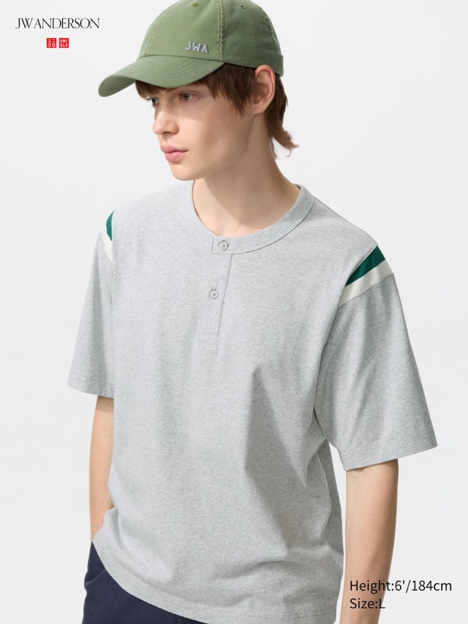 Henley Neck T-shirt