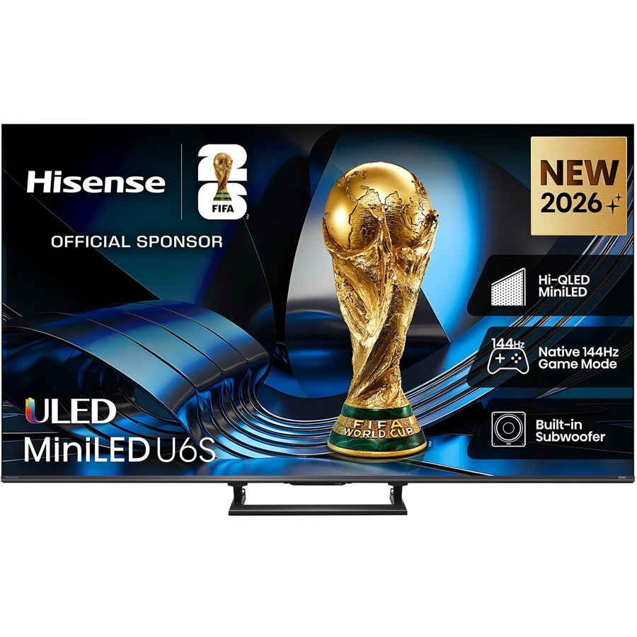 Hisense 75 U6SAU Mini-led Hi-qled 4k Smart Ai Tv 2026