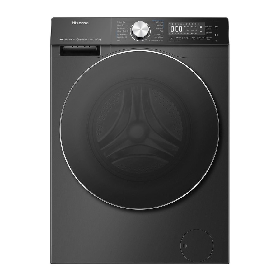Hisense hcf7s1014bx Series 7 10kg 6kg Washer Dryer Combo