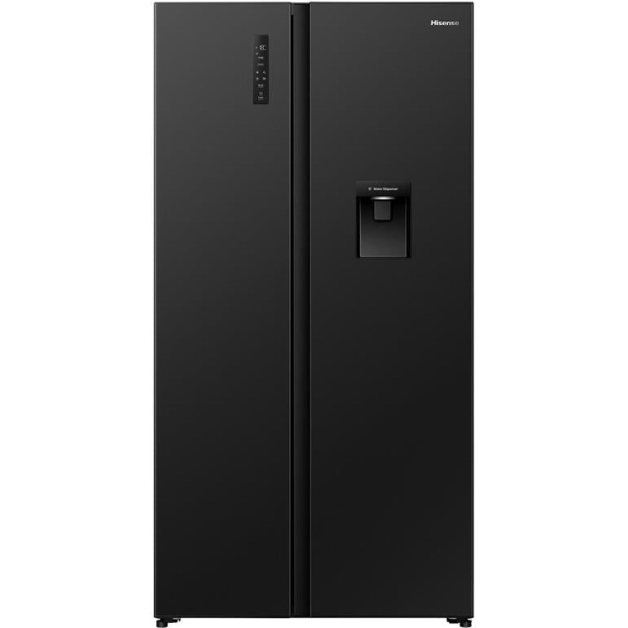 Hisense hrsbs540bw 541l Pureflat Side by Refrigerator Black