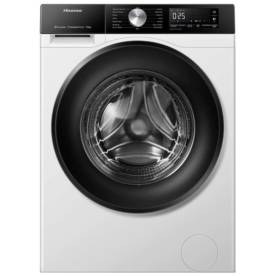 Hisense hwf3s7514x Series 3s 7.5kg Front Load Washing Machine White