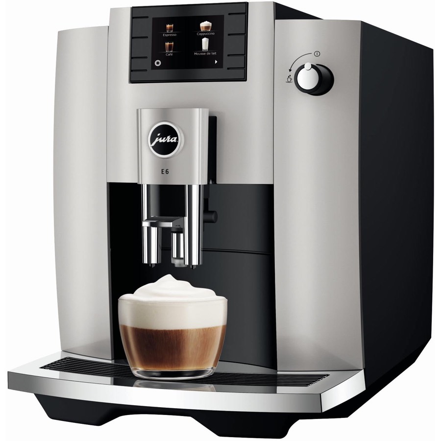Jura E6 Automatic Coffee Machine Platinum