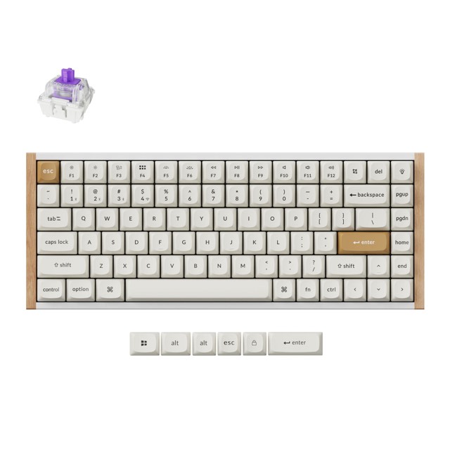 Keychron K2 He k2h-q1 Wireless Magnetic Switch Custom Keyboard Special