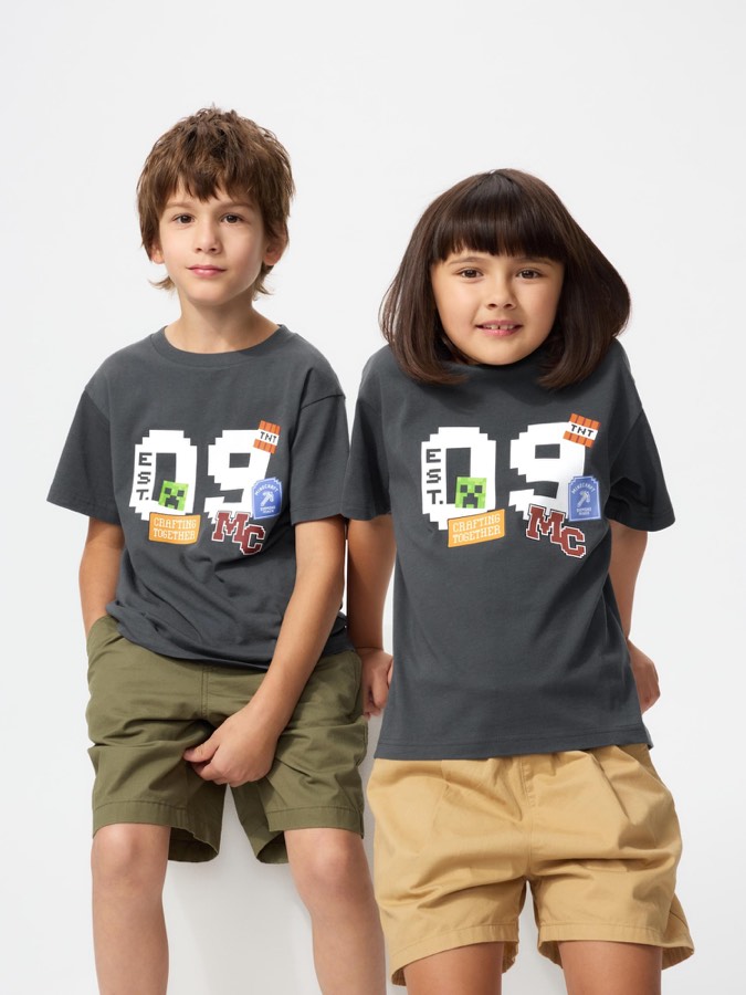 Kids Minecraft Ut Short Sleeve Graphic T-shirt