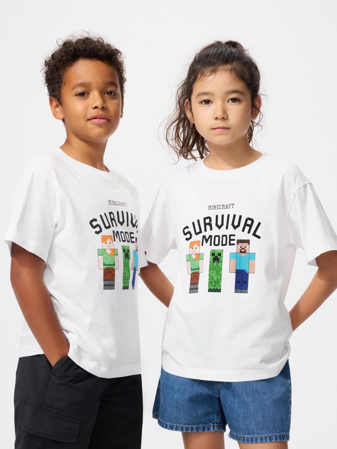 Kids Minecraft Ut Short Sleeve Graphic T-shirt
