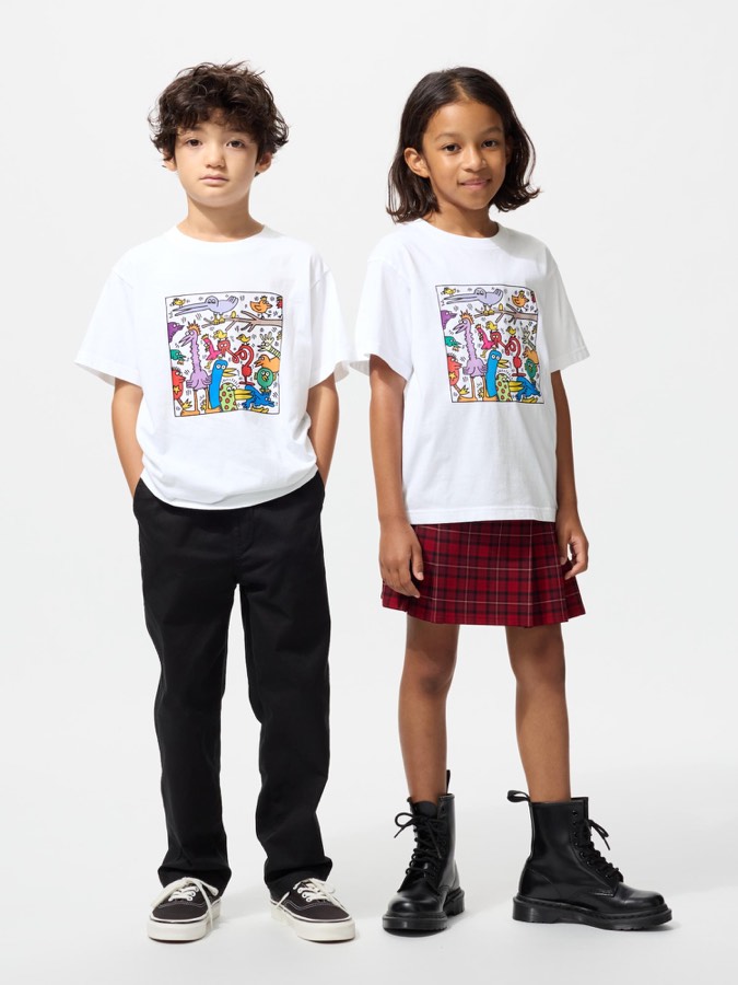 Kids Ny Pop Art Ut Short Sleeve Graphic T-shirt