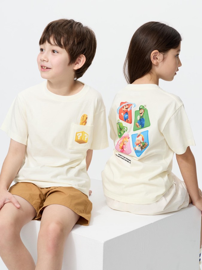 Kids the Super Mario Galaxy Movie Ut Short Sleeve Graphic