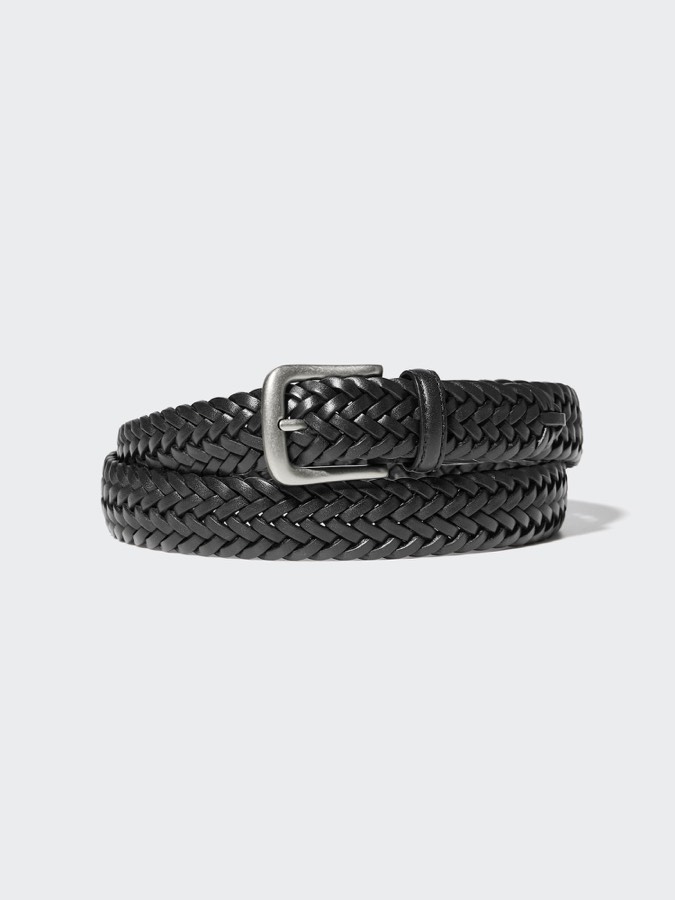 Leather Mesh Belt