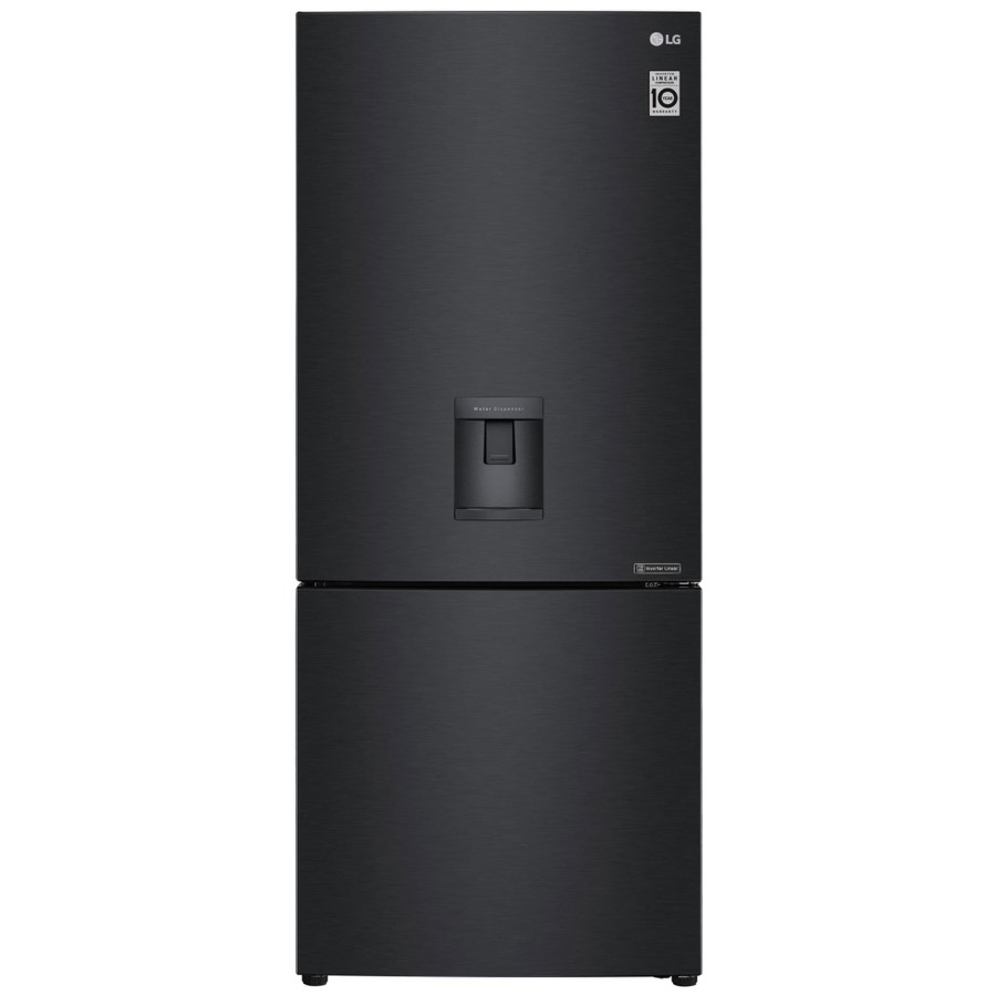 Lg gb-w455mbl 420l Bottom Mount Fridge Matte Black