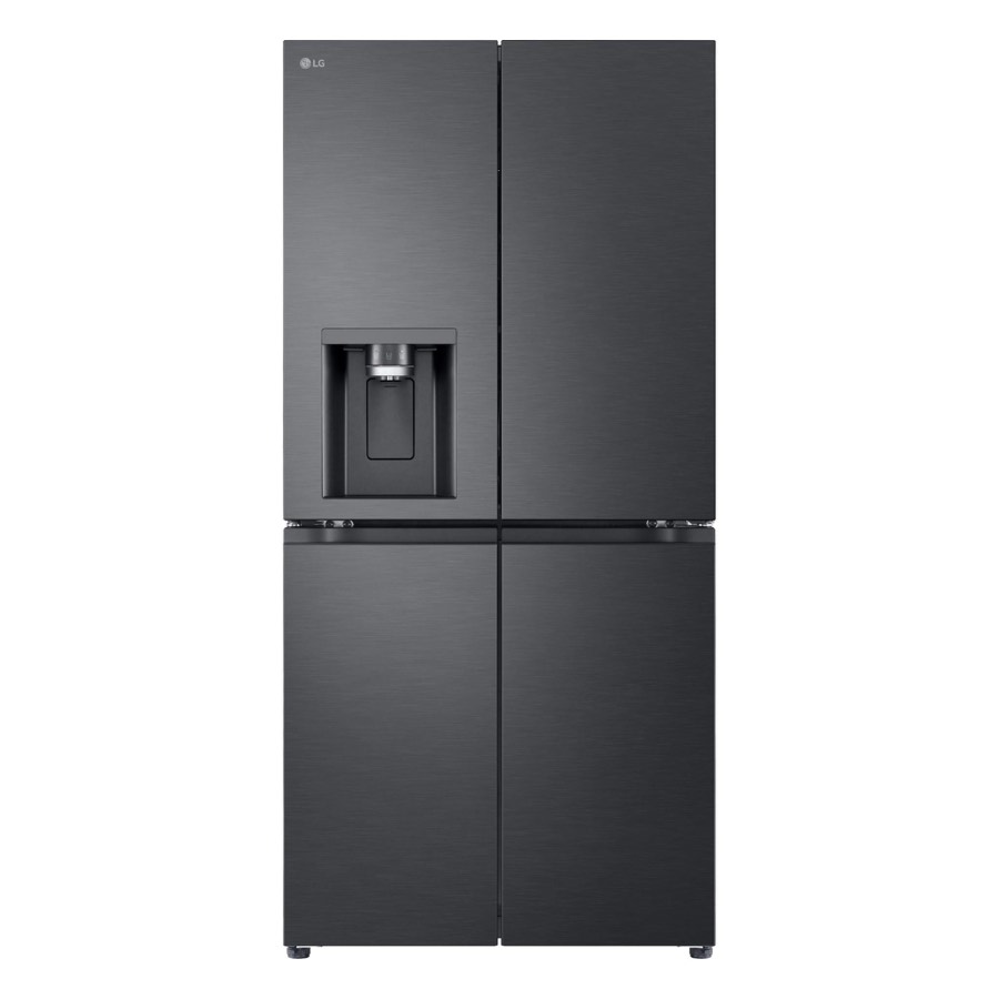 Lg gf-l500mbl 506l Slim French Door Fridge Matte Black Plumbed