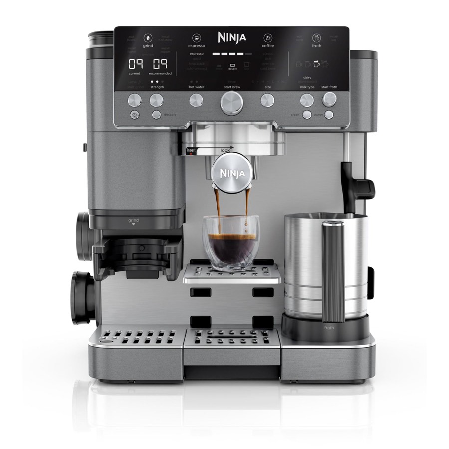 Ninja Luxe Caf Espresso Machine Gunmetal