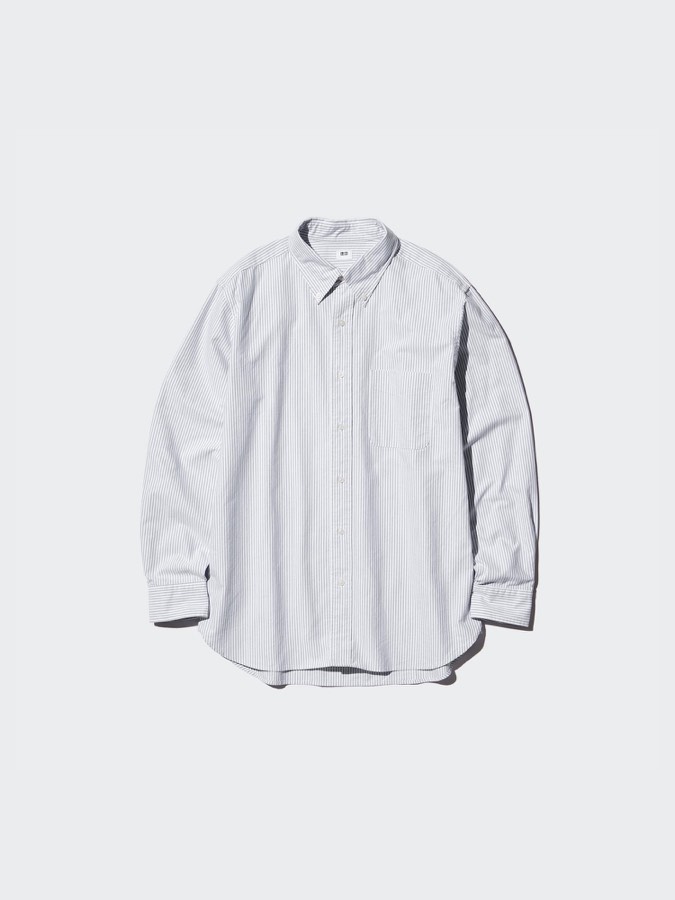 Oxford Shirt Long Sleeve Striped
