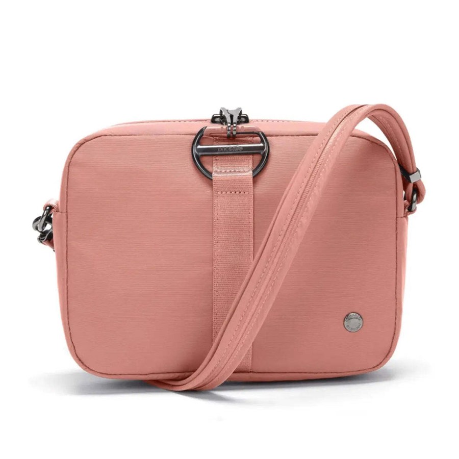 Pacsafe Citysafe Cx Econyl Anti-theft Square Crossbody Bag - Rose