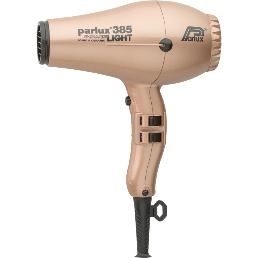 Parlux 385 Powerlight Ceramic & Ionic Hair Dryer Light Gold