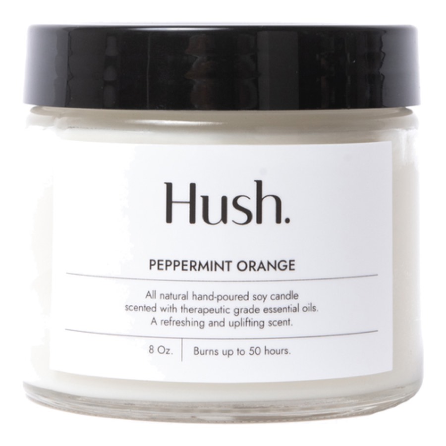Peppermint Orange Essential Oil Candle
