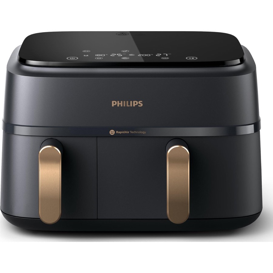 Philips 3000 Series Dual Basket 9l Air Fryer Xxl Grey