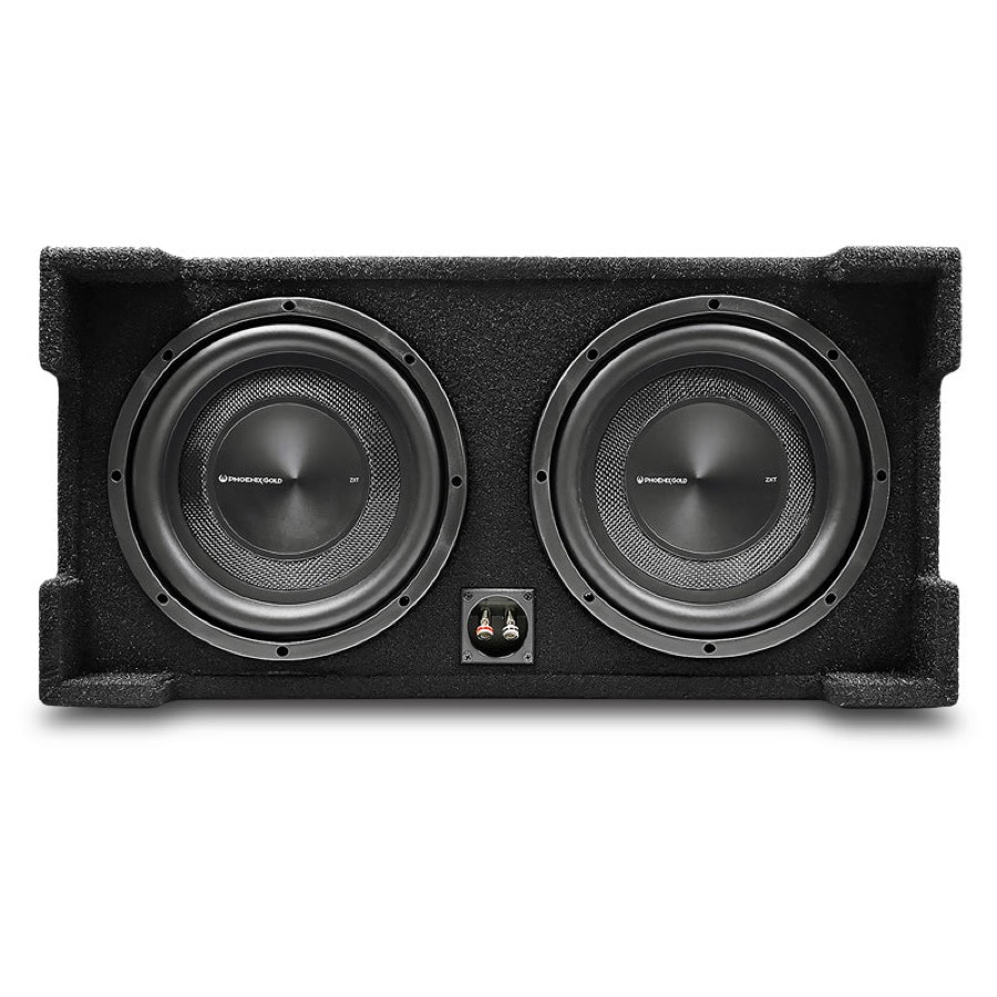 Phoenix Gold ZX210PBS Dual 10 700w Subwoofer Box