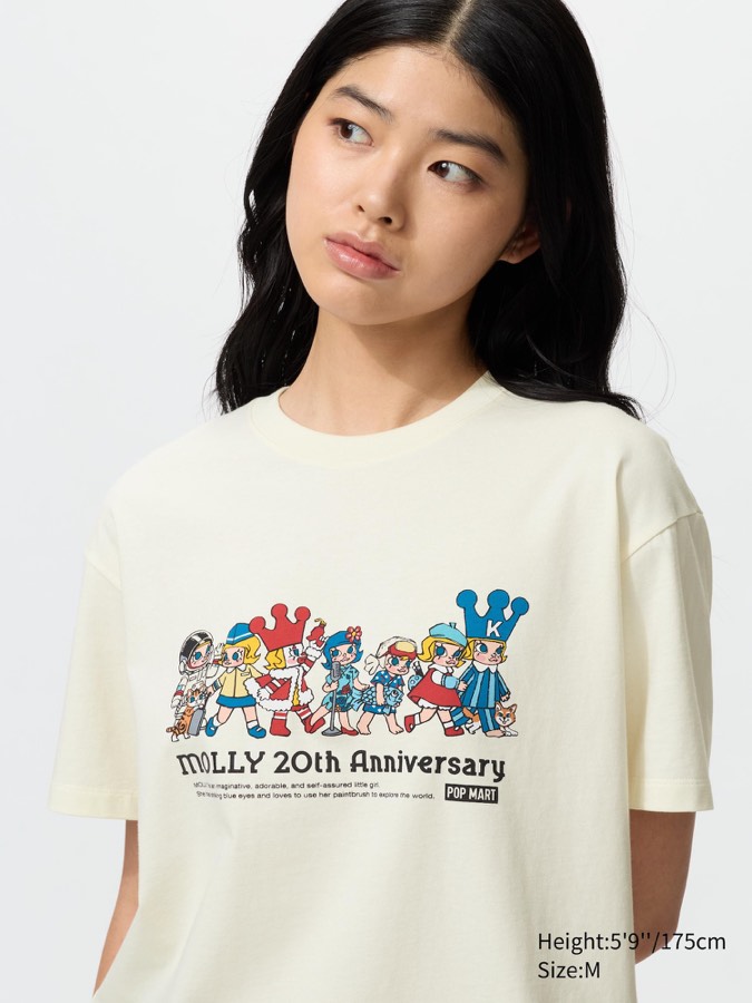 Pop Mart Ut - Molly Short Sleeve Graphic T-shirt