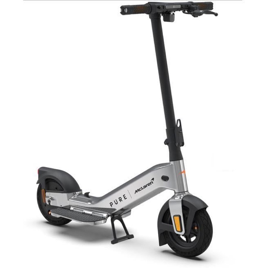 Pure Advance + 900w Electric Scooter Chrome
