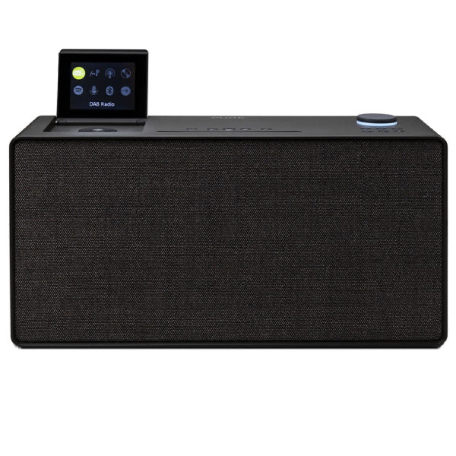 Pure Evoke Home All-in-one Dab+ Fm Radio - Coffee Black
