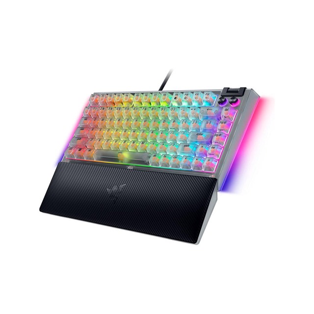 Razer Blackwidow V4 75 Wired Gaming Keyboard Phantom White