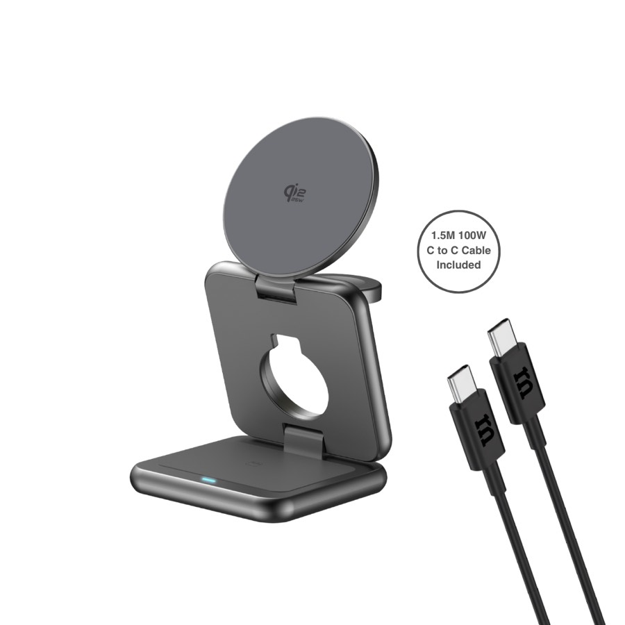 Redmonster Airnergy Trio 25 qi2.2 25w 3-in-1 Wireless Charger with