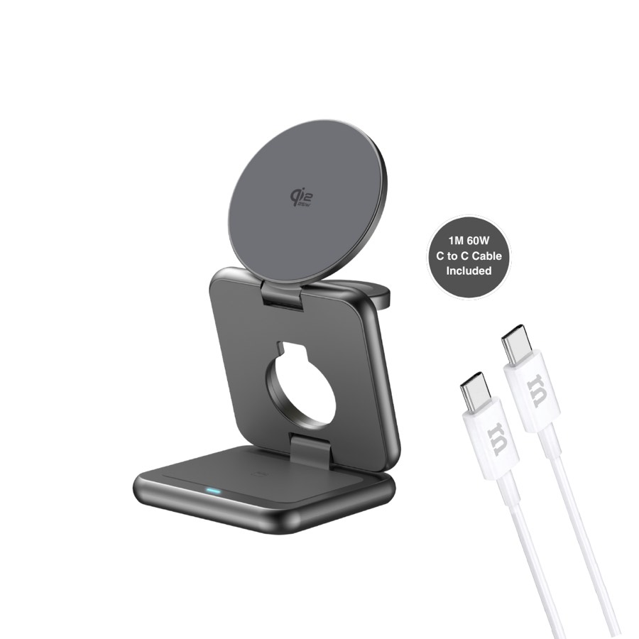 Redmonster Airnergy Trio 25 qi2.2 25w 3-in-1 Wireless Charger with