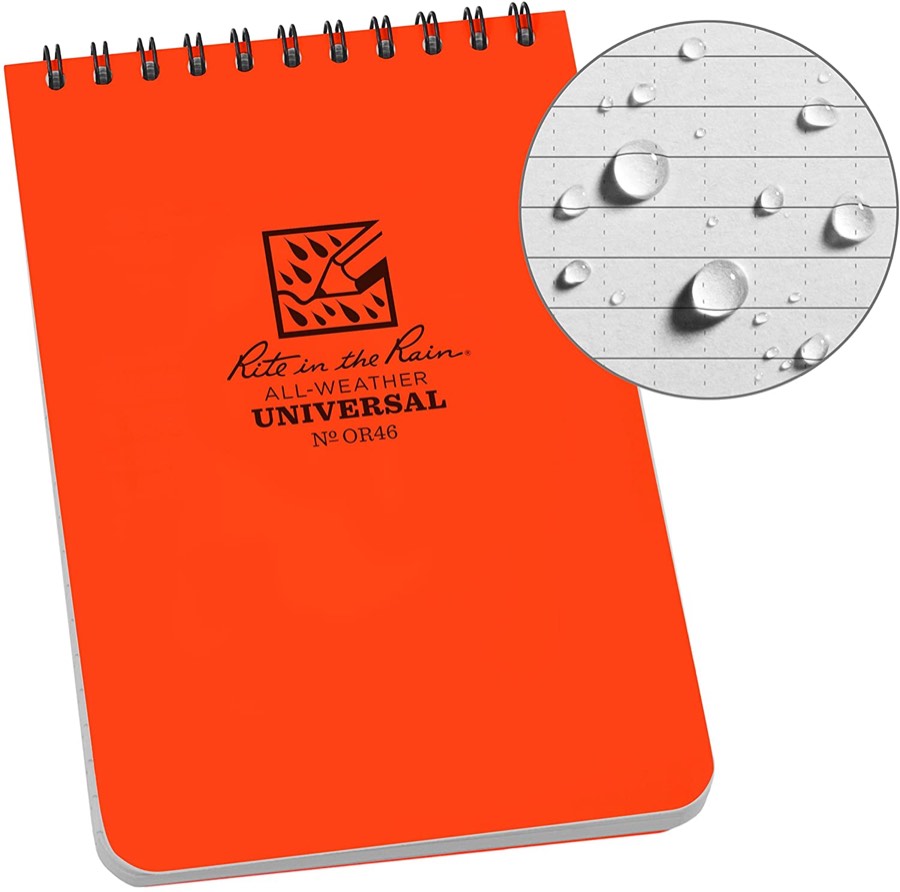 Rite in the Rain 4x6 Waterproof Notebook All Weather Lined