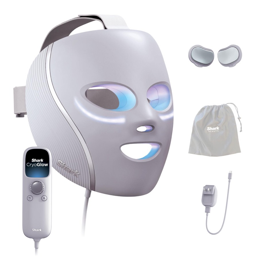 Shark Cryoglow Cooling + Led Face Mask Lilac Chill
